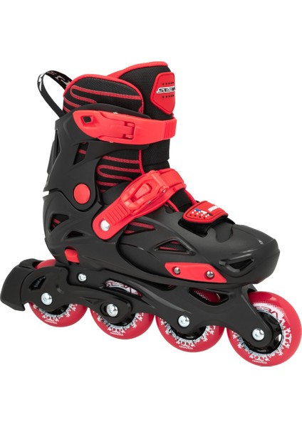 Stj Black/red Ayarlanabilir Çocuk Pateni