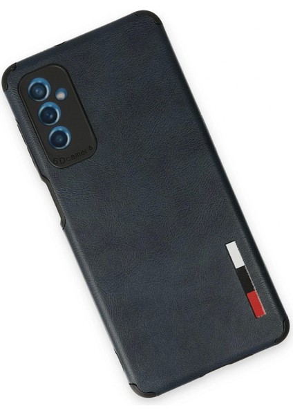 Samsung Galaxy M52 5g Kılıf Loop Deri Silikon - Lacivert modelleri