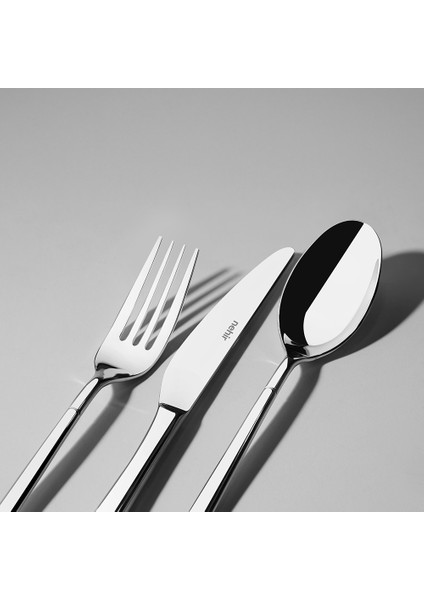 Elegance Sade 12 Kişilik 84 Parça Kutulu Çatal Kaşık Bıçak Takımı