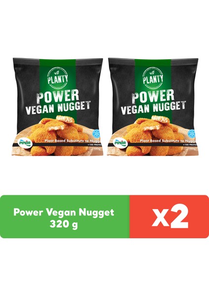 Planty Power Vegan Nugget 320 gr x 2 Adet