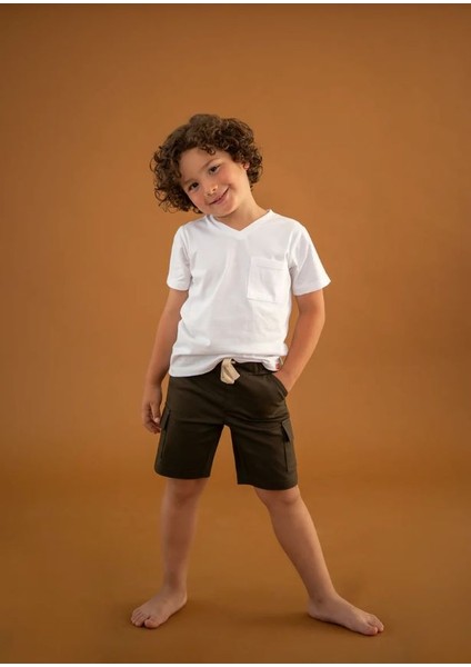2li V Yaka Basic T-Shirt