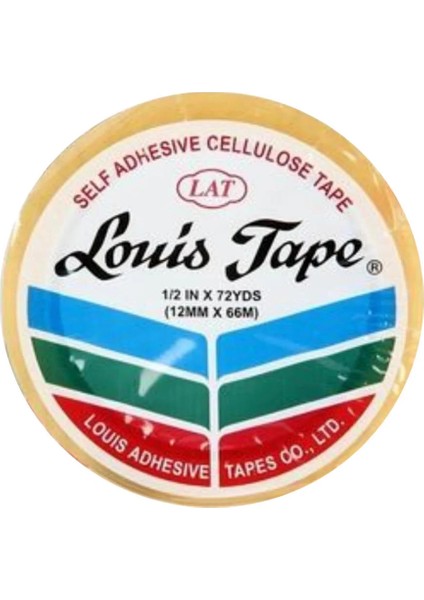 Selofan Bant 12 mm x 66 mt Louis Tape 12'li fiyatları