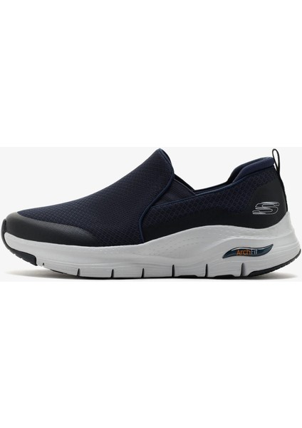 Arch Fit Banlin Sneaker Konfor Tabanlı Erkek Yürüyüş Ayakkabısı 4cm Yükseklik Lacivert