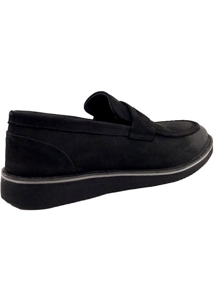 31277-2 Siyah Nubuk Deri Günlük Erkek Casual Ayakkabı indirimleri