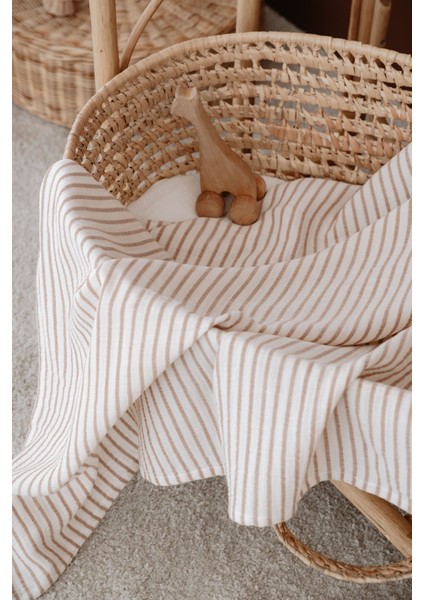 Müslin Örtü | Line Series - Beige indirimleri