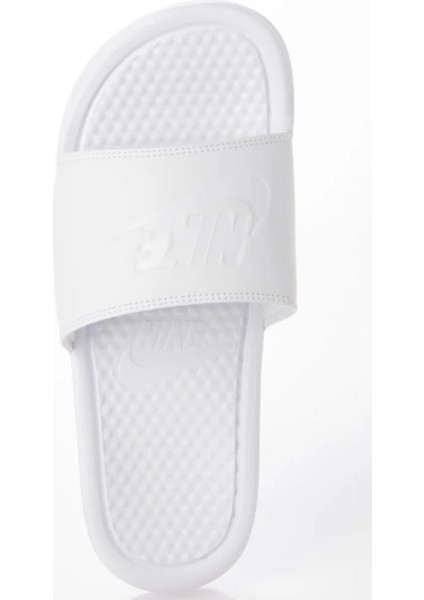 Benassi Just Do It Beyaz Kadın Terlik modelleri