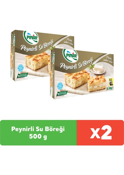 Peynirli Su Böreği 500 gr x 2 Adet
