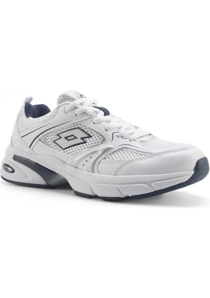 Kadın Spor Ayakkabı Beyaz-Lacivert Tekstil Üst Düz Taban Yapısı ile Rahat Kullanım fiyatları
