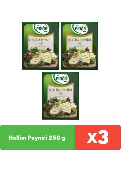 Hellim Peynir 250 G x 3 Adet