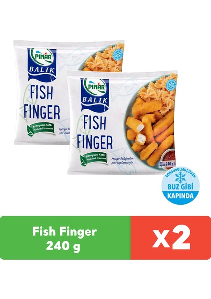 Fish Finger 240 gr x 2 Adet