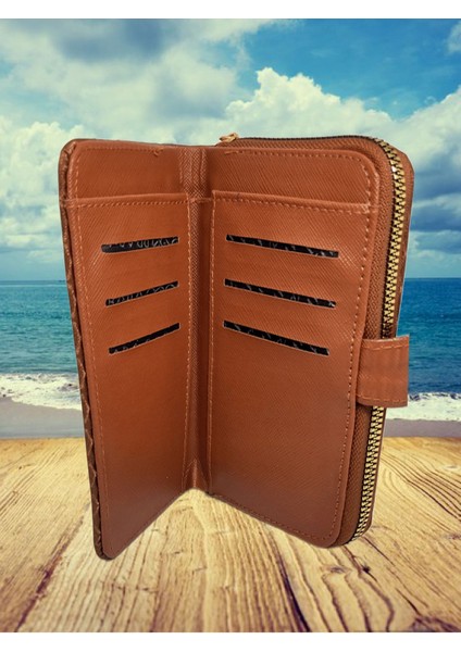 Çıtçıtlı Ön Cepli Bozuk ve Kağıt Para Bölmeli Kartlıklı Şık Cüzdan fiyatları