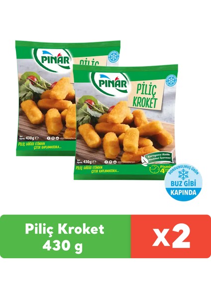 Piliç Kroket 430 g x 2 adet