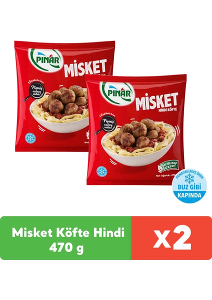 Misket Köfte Hindi 470 g x 2 adet