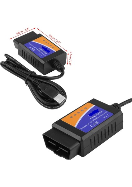 Vgate Icar USB 1.5V Arıza Tespit Cihazı Renault PIC18F25K80 Chipli DDT4ALL Uyumlu modelleri