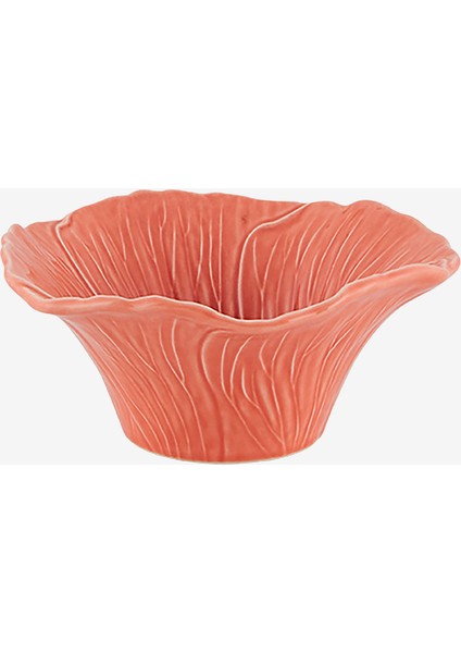 Bordallo Pinherio Maria Flor Turuncu Seramik Kase 15,5 cm