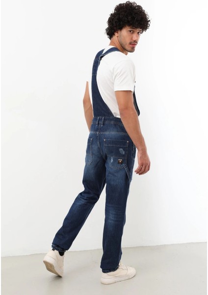 Erkek Jean Tulum Pantolon Lacivert indirimleri