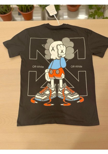 Off Whıte Sırtbaskılı Unisex T-Shirt