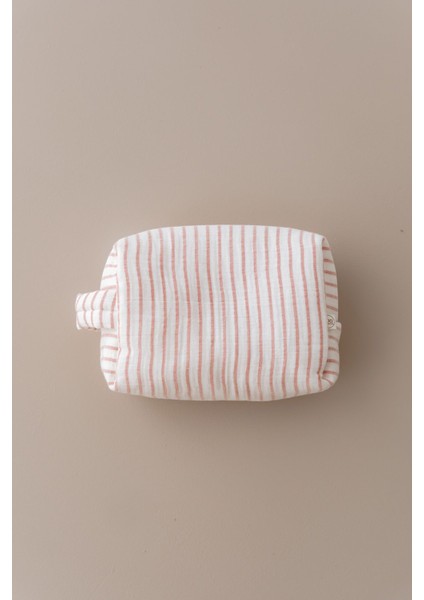 Müslin Bebek Bakım Çantası | Line Series - Coral