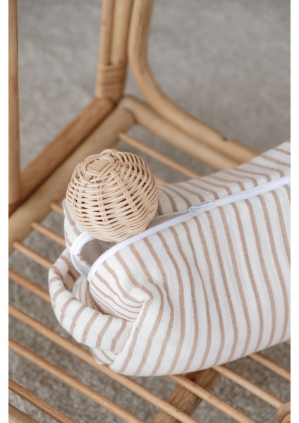 Müslin Bebek Bakım Çantası | Line Series - Beige fiyatları