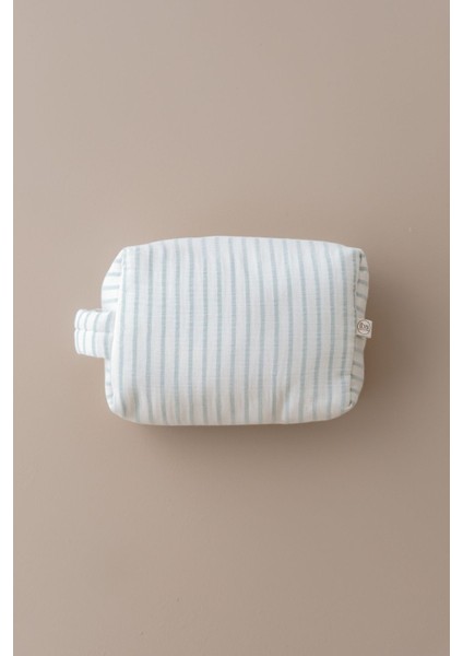 Müslin Bebek Bakım Çantası | Line Series - Blue