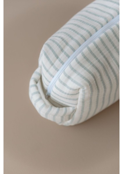 Müslin Bebek Bakım Çantası | Line Series - Blue