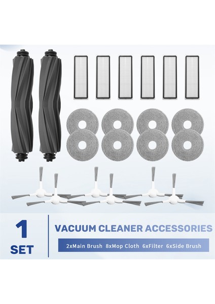 Bot L10 Prime / L10S Pro Robot Süpürge Ana Yan Fırça Hepa Filtre Paspas Bezi Için Yedek Parçalar (Yurt Dışından) fırsatları