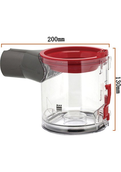 V7 V8 Elektrikli Süpürge Toz Kovası Kutusu Çöp Motoru Ana Toplama Siklon Parçası 967699-01 (Yurt Dışından) fiyatları