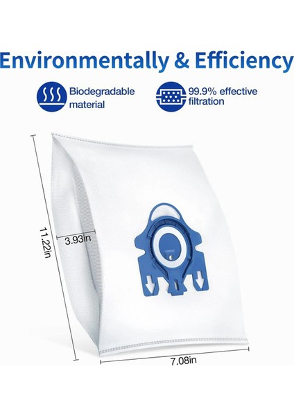 Gn Elektrikli Süpürge Complete C3 / C2 Classic C1 S400 S600 S800 Toz Torbası Aksesuarları Parçaları (Yurt Dışından) modelleri