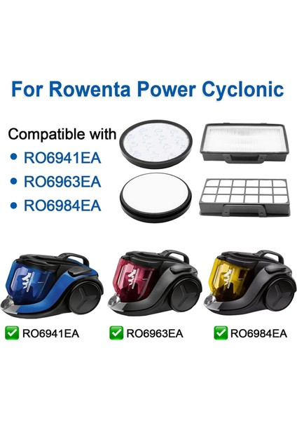 RO69XX X-Power ZR006001 RO6941EA RO6951EA RO6954EA RO6963EA RO6984EA Elektrikli Süpürge Parçaları Için Hepa Filtresi (Yurt Dışından) modelleri