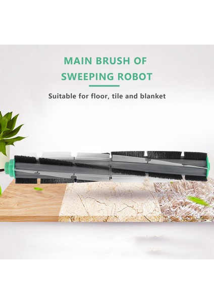 Aksesuarlar Yuvarlak Fırça Filtresi Yan Fırçalar Kobold VR200 Robot Süpürge Yedek Parçaları (Yurt Dışından) indirimleri