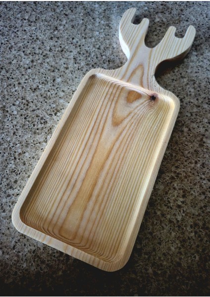 Ahşap Sunum Tahtası - 31 X 12 Cm - Açık Kahverengi modelleri