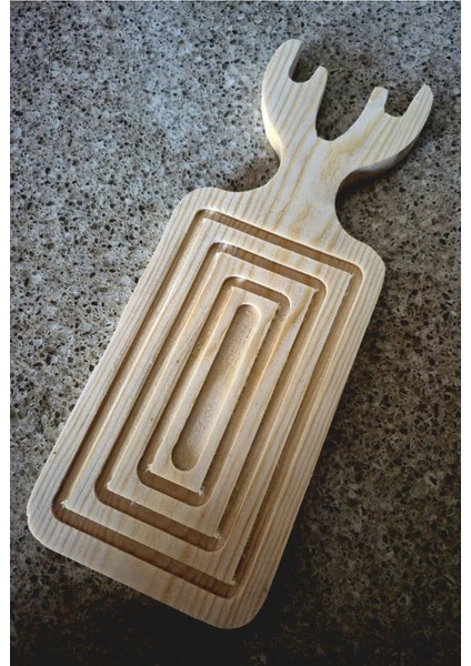 Ahşap Sunum Tahtası - 31 X 12 Cm - Açık Kahverengi indirimleri