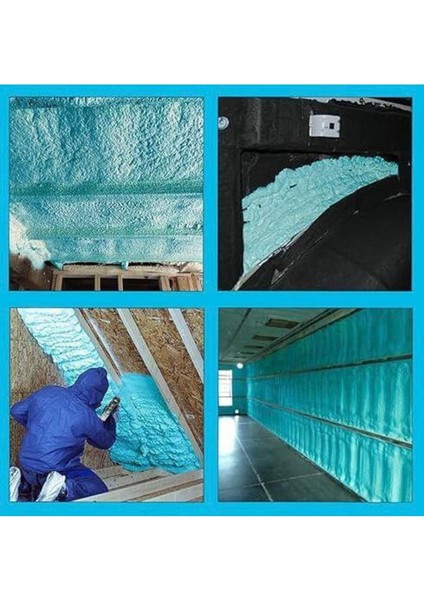 Pu Thermal Foam Isı ve Ses Yalıtım Köpüğü 850 Ml. (5 Adet),demir Köpük Tabancası fiyatları