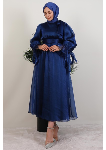 Mişa Tesettür Elbise Lacivert fiyatları
