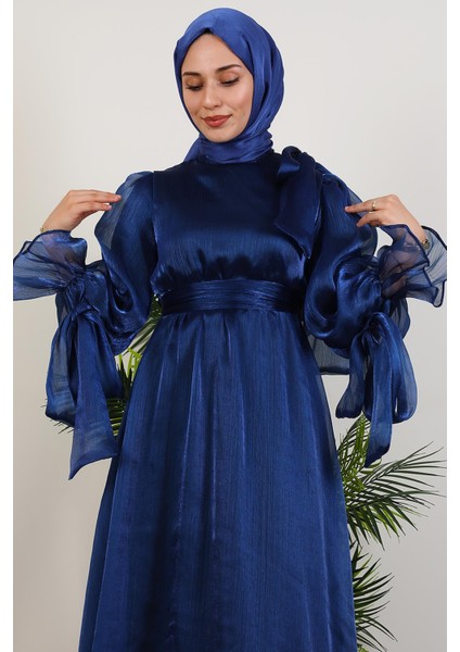 Mişa Tesettür Elbise Lacivert indirimleri
