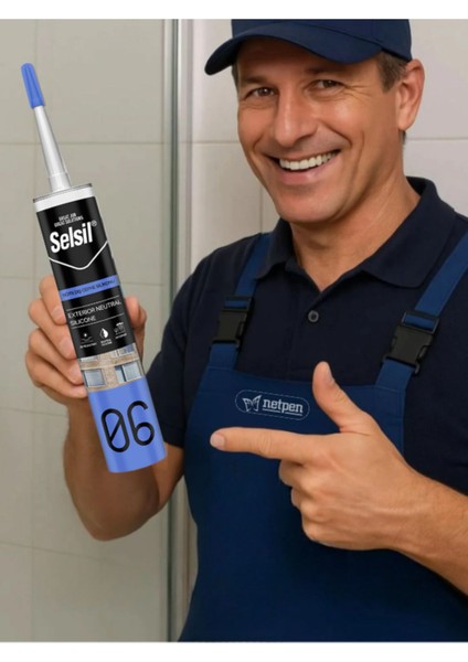 Nötr Cephe Silikonu 300 ml Siyah (10 Adet), Plastik Tabanca fiyatları