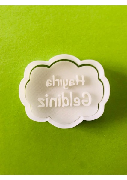 Hayırla Geldiniz Kurabiye Kalıbı