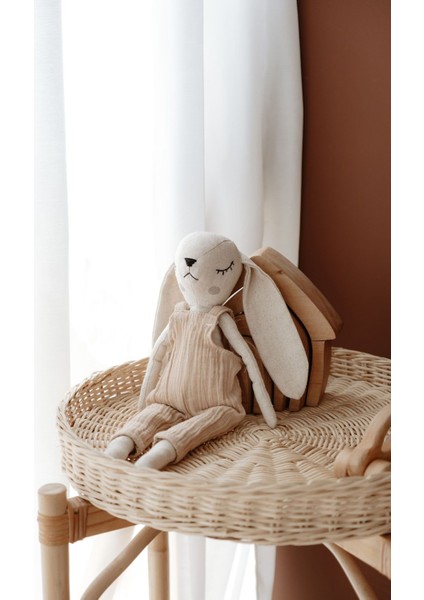 Erkek Tavşan Uyku Arkadaşı | Line Series - Beige