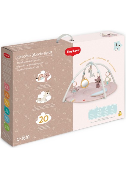 0-3 Yaş Jimnastik Merkezi Müzikli Aynalı Oyun Halısı (Unicorn Koleksiyonu) fiyatları