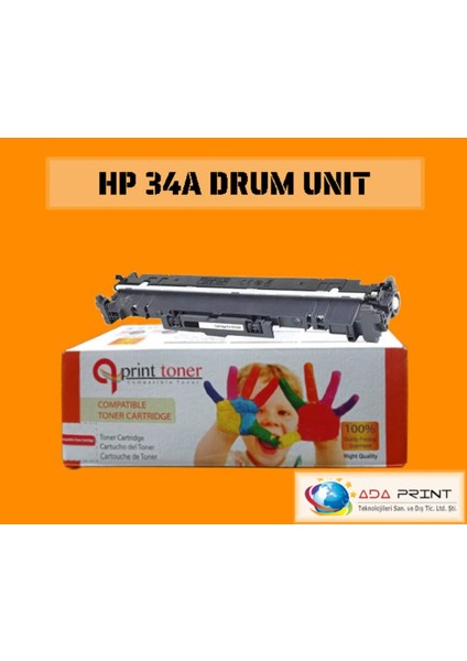 Hp 34A-CF234A Muadil Drum Ünitesi