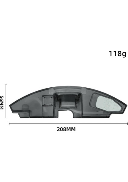 S7 Maxv Ultra/s7 Maxv/s7 Pro Robot Süpürge Parçaları Için 2 Paspas Pedi ile Yedek Su Tankı (Yurt Dışından) indirimleri