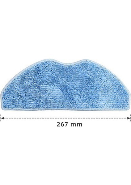360 S8 / Plus Robot Süpürge, Süpürge Yedek Parçaları Için 8 Adet Mop Bezi Pedleri (Yurt Dışından) fırsatları