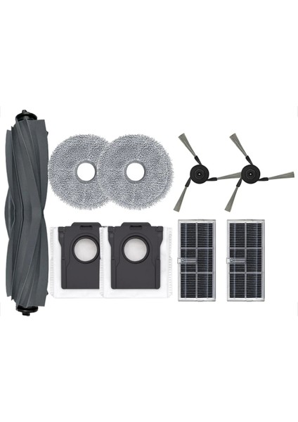 X40 Ultra / Pro Robot Süpürge Ana Fırça Paspas Hepa Filtre Toz Torbası Aksesuarları Yedek Parçalar (Yurt Dışından)