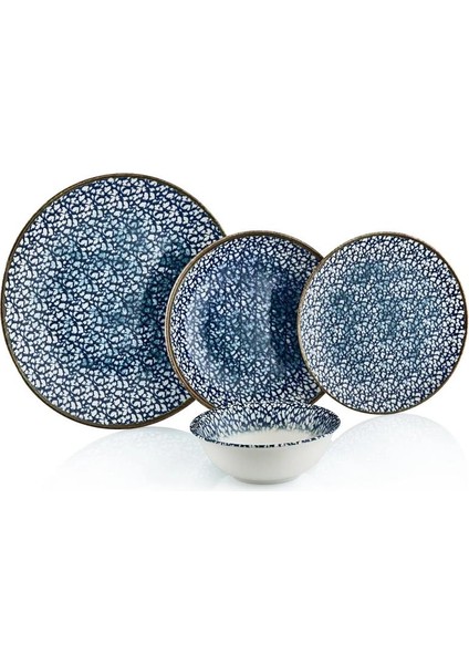 Arıa - 11118 - 24 Parça, Modern, Yenilikçi, Porselen Yemek Takımı