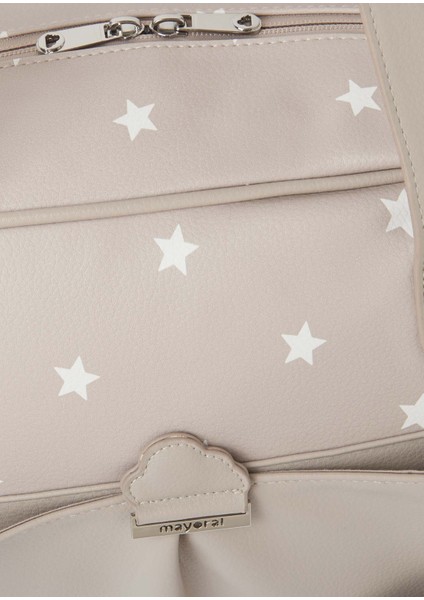 Anne Bebek Bakım Çantası Yıldızlı Kahverengi 19899 indirimleri