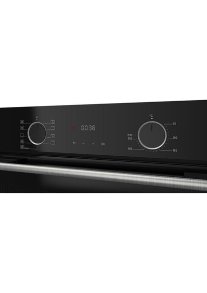& Hoover Fryart Serisi Onyx Trio Siyah Ankastre Set (HDG6C2GBTK + HVW6MBB + XE63CS)