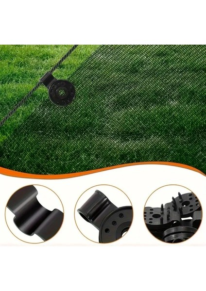 Buffer® 10 Adet Güneşlik Filesi Sabitleme Klipsleri, Gölgelik Bezi ve Brandalar Için Dayanıklı Plastik Kelepçe Kancaları modelleri