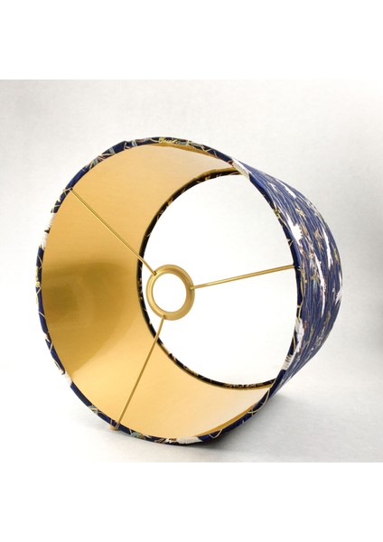 Abajur Teli | 38 cm Çap | Mat Gold | Abajur Başlığı & Makrome Abajur Yapım Iskeleti | Abajur Şapka Teli |E27 Duy Uyumlu fiyatları