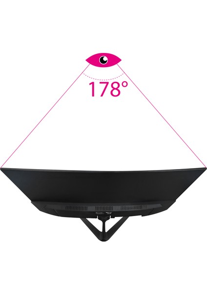 24" 4ms 75Hz Hdmı+Vga Curved Frameless Gaming Monitör indirimleri