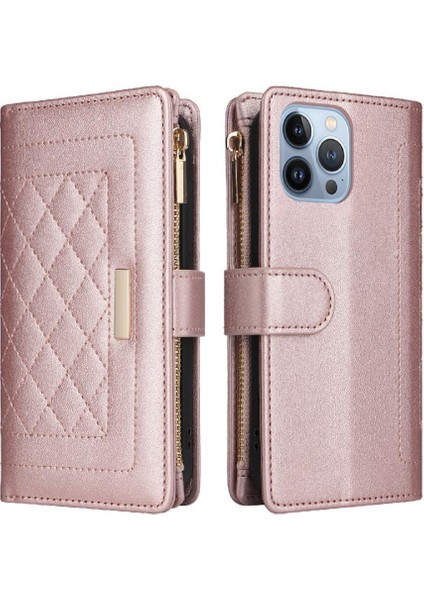 IPhone 13 Için Flip Case Pro Max Kayış Kart Yuvaları Cüzdan Darbeye (Yurt Dışından) fırsatları